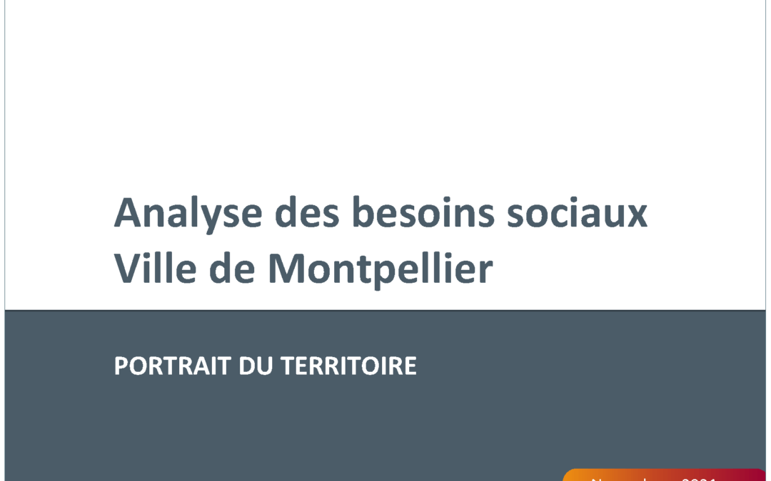 Analyse des besoins sociaux | Ville de Montpellier