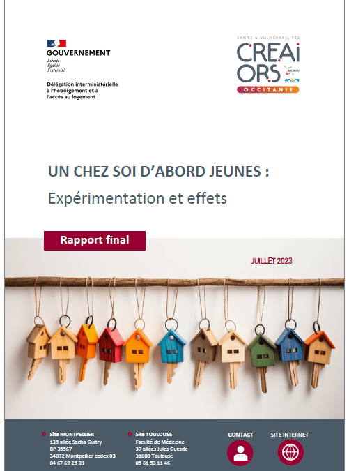 UN CHEZ SOI D’ABORD JEUNES : Expérimentation et effets