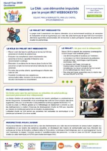 IRIT WEBSOKEYTO CAA IEM Les Babissous à Toulouse
