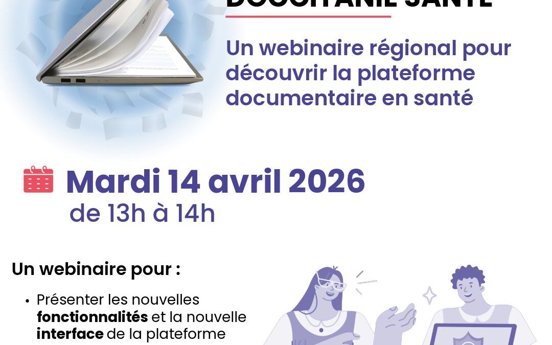 Refonte Doccitanie santé : un webinaire le 14 avril  pour découvrir la plateforme